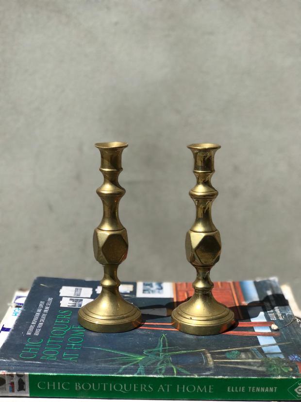 Antique candlesticks